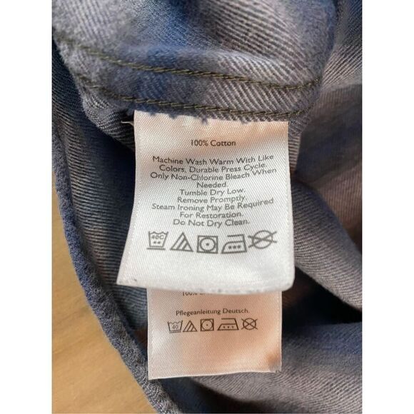 Eddie Bauer Striped Button Down Shirt - Picture 4 of 6